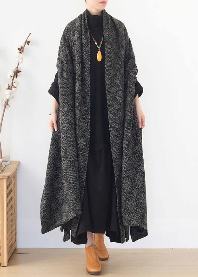 Boetiek Plus Size Kleding Jassen Mantel Damesjassen Asymmetrische Wilde Wollen Jas - Dames trenchcoats