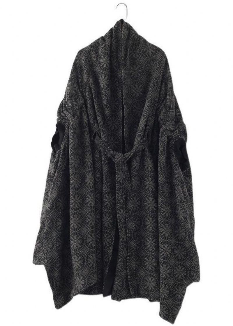 Boetiek Plus Size Kleding Jassen Mantel Damesjassen Asymmetrische Wilde Wollen Jas - Dames trenchcoats